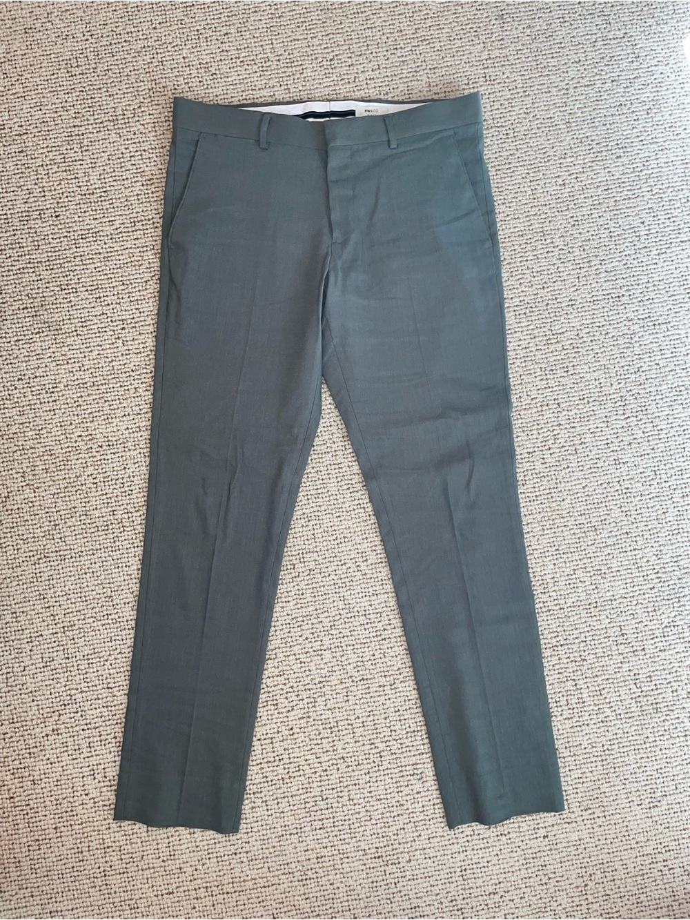 RW&CO. Men's Sage Green Dress Pants